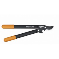 Svertinės sodo žirklės prasilenkiančiais ašmenimis su žirklių formos galvute (S) FISKARS 112200