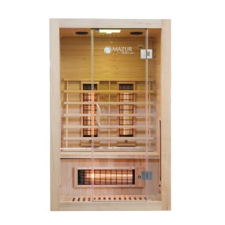 Infraraudonųjų Spindulių Pirtis AMO-EA2R 120x105x190 cm. Dvivietė Infraraudonųjų Spindulių Pirtis AMO-EA2R 120x105x190 cm. Dvivietė