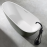 Laisvai Pastatoma Akmens Masės Vonia AMUE-003GW 170x75 cm.