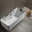 Laisvai pastatoma prie sienos montuojama SPA vonia su hidromasažu AMUE-D005W 170x75x60 cm Laisvai pastatoma prie sienos montuojama SPA vonia su hidromasažu AMUE-D005W 170x75x60 cm