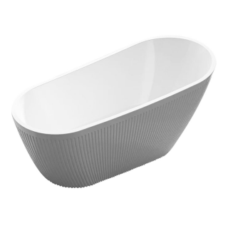 Laisvai stovinti ovali vonia su grioveliais AMO-1031D 170x80x72 cm Laisvai stovinti ovali vonia su grioveliais AMO-1031D 170x80x72 cm