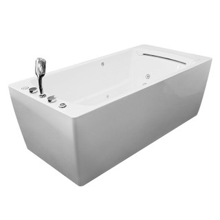 Laisvai stovinti SPA vonia su hidromasažu AMO-1805 170x80x58 cm Laisvai stovinti SPA vonia su hidromasažu AMO-1805 170x80x58 cm
