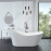 Laisvai stovinti vonia AMO-1049D 170x80x72 cm