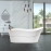 Laisvai stovinti vonia su auksiniu maišytuvu AMO-1036D 170x80x72 cm Laisvai stovinti vonia su auksiniu maišytuvu AMO-1036D 170x80x72 cm