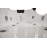 Masažinė Vonia AMO-1002 HC 180x88x65 cm.