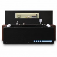 Masažinė Vonia AMUE Hydro Black, Dvivietė, 180x90 cm Masažinė Vonia AMUE Hydro Black, Dvivietė, 180x90 cm