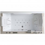 Masažinė vonia AMUE Oasis, 180x90x67 cm - Elegancija tavo namuose Masažinė vonia AMUE Oasis, 180x90x67 cm - Elegancija tavo namuose