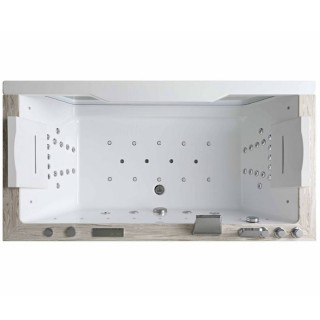 Masažinė vonia AMUE Oasis, 180x90x67 cm - Elegancija tavo namuose Masažinė vonia AMUE Oasis, 180x90x67 cm - Elegancija tavo namuose
