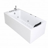 Masažinė vonia Bellagio Luxury Pearl, 180×80×60 cm vienvietė