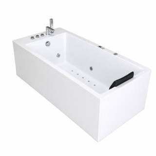 Masažinė vonia Bellagio Luxury Pearl, 180×80×60 cm vienvietė Masažinė vonia Bellagio Luxury Pearl, 180×80×60 cm vienvietė
