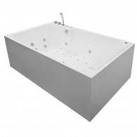 Vonios kambario SPA vonia su hidromasažu AMO-1806 180x110x60 cm Vonios kambario SPA vonia su hidromasažu AMO-1806 180x110x60 cm