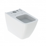 Geberit iCon Square Pastatomas WC Puodas, Išoriniam Keraminiam Bakeliui, Priglaudžiamas Prie Sienos, Uždara Forma