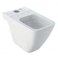 Geberit iCon Square Pastatomas WC Puodas Išoriniam Keraminiam Bakeliui, Uždara Forma, Rimfree