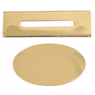 Detalė vonios sifono apdailos Gold